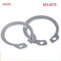 2/10/20/50PCS GB894 M3-M75 Circlips untuk Poros Penahan Cincin Circlip Kartu Luar Snap Ring 304 Stainless Steel Penjepit Pegas C Sha