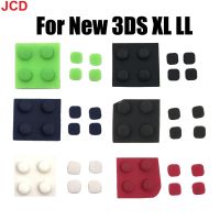 JCD สำหรับ3DS XL คอนโซลหน้าหลังของใหม่ฝาครอบตีนยางสกรูจอ LCD ระดับสูงฝาครอบยางอะไหล่สำหรับ3DS ใหม่