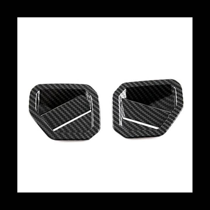 dvvbgfrdt-carbon-fiber-dashboard-front-upper-side-air-vent-outlet-decorative-frame-interior-patch-for-toyota-tundra-2022-2023