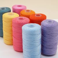 【CC】 110 Yards 100g/Roll 1.5mm Thin Mercerized Cotton Yarns Knitting And Crochet Scarf Sweater