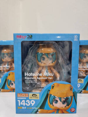 Nendoroid Hatsune Miku Kigurumi Agumon Ver. digimon ดิจิมอน มิกุ เนนโดรอย ของเล่น figure ฟิกเกอร์ 🔥Bandai แท้100%🔥