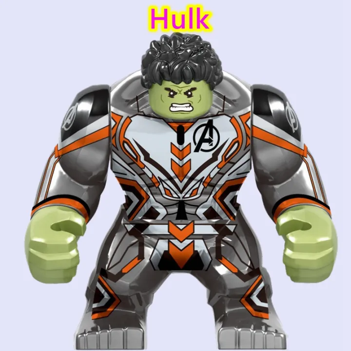 miniตัวเลข-avengers-big-hulk-bruce-banner-spiderman-บล็อกตัวต่อของเล่นสำหรับเด็ก