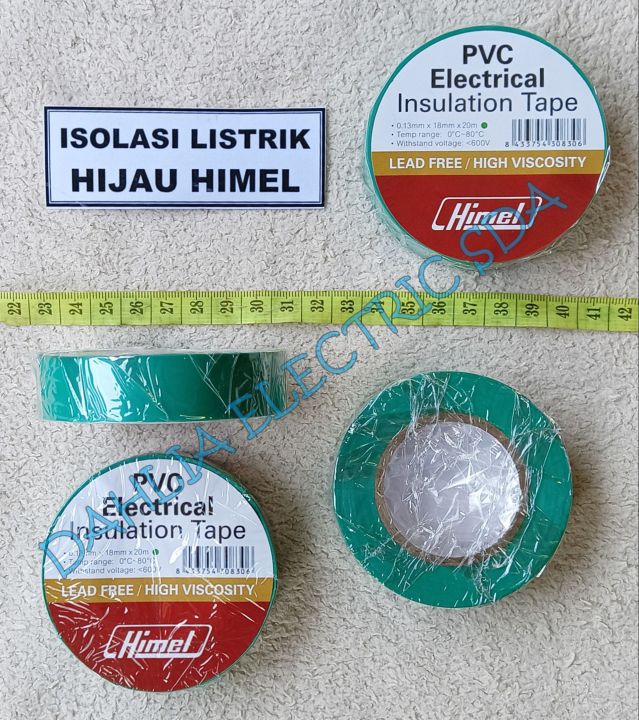 Isolasi Listrik Hijau Himel Lazada Indonesia 