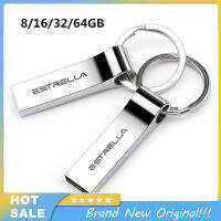 โลหะพกพาได้แฟลชไดร์ฟ USB U Disk 8GB/16GB/32GB/64GB กันน้ำ