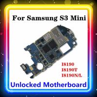 เหมาะสำหรับ Samsung Galaxy S3 Mini I8190ทดสอบมาเธอร์บอร์ด I8190N I8190T /L ลอจิกบอร์ดเดิมพร้อมเมนบอร์ดชิป