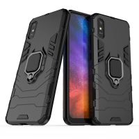 สำหรับ Redmi 9A เคสโทรศัพท์แบบแข็งเกราะกันกระแทกสำหรับ Xiaomi Redmi 9A Redmi9A ที่ยึดแท่นตั้งปลอกที่ยึดวงแหวนแม่เหล็ก