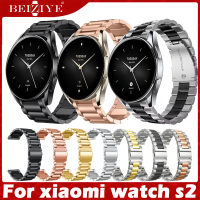 วัสดุ สแตนเลสสตีล สายนาฬิกา For Xiaomi watch S2 สาย นาฬิกา สมาร์ทวอทช์ สายนาฬิกาข้อมือสำหรับ Bracelet Metal band For Xiaomi watch S2 42mm 46mm Strap watchband metal strap Bracelet Wristbands watchband Accessories