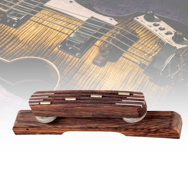 Height Adjustable 4 String Bridge Violin Bass Bridge Beatle Bass Bridge