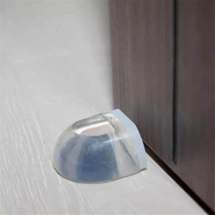 lz-8pcs-door-stopper-no-need-punch-transparent-self-adhesive-door-holder-door-stop-for-home-protect-walls-and-furniture-accessories