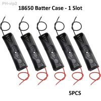 5Pcs 18650 Battery Clip 18650 Battery Holder 18650 Batteries Case with Connect Wire Lead for 18650 Battery with Connect Lead