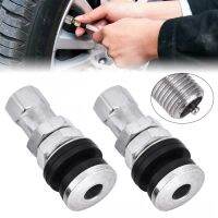 2pcs Motorcycles Tire Valve Dust Cap Tubeless Wheel Scooter Stem Electrombile Rim Stainless Steel Bolt Auto Accessoires