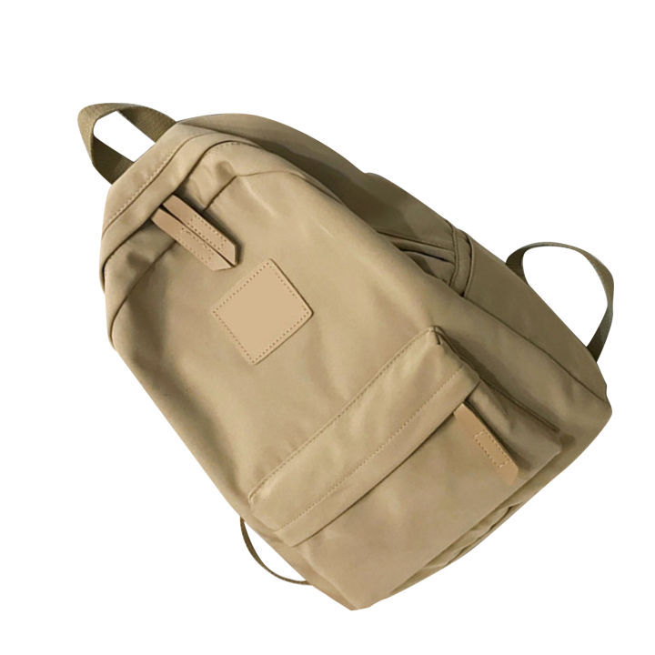 กระเป๋านักเรียนผู้หญิงความจุสูงทำจากไนลอนกระเป๋าเป้สะพายหลังแฟชั่นสำหรับเดินทางเดินป่าไปโรงเรียน