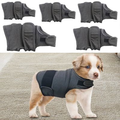 Classic Dog Anxiety Jacket Breathable Thunder Vest For Dogs Thunder Vest For Dogs Anxiety Shirt Dog Clothes For Anxiety Stress Adhesives Tape