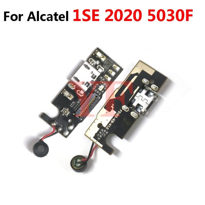 สำหรับ Alcatel 1SE 2020 5030F 5030D 5030U 5030เครื่องชาร์จ USB แจ็คบอร์ดและไมโครโฟนและซิมการ์ดชาร์จ USB Flex ซ่อมแซมชิ้นส่วน