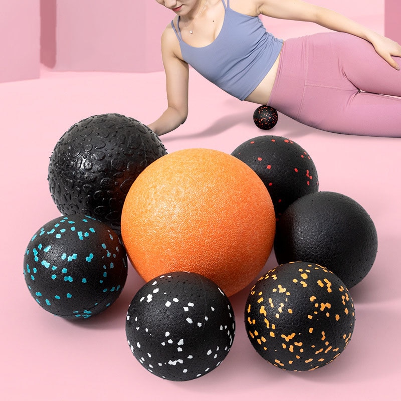 8/12cm Peanut Lacrosse Massage Yoga Ball Trigger Point Therapy Myofascial Relief 