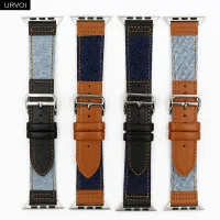 ส่งฟรี สาย ยีนส์ Denim สำหรับ iWatch