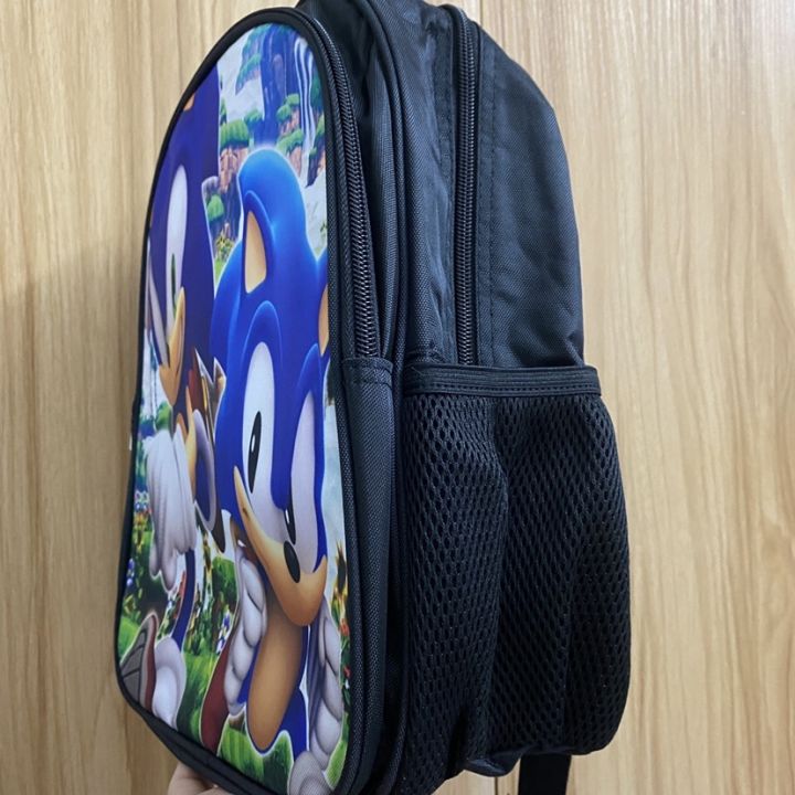 top-cartoon-sonic-bag-for-kids-boys-girls-backpack-lightweight-sonic-the-hedgehog-school-bag-blue-blur-bag-pack-birthday-gift-for-children