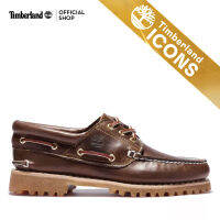 Timberland Mens 3 Eye Classic Boat Shoe AUTHENTIC Handsewn รองเท้าผู้ชาย (FTMM30003)