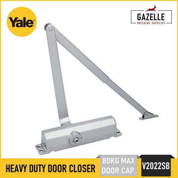 ♕Yale Heavy Duty Commercial Door Closer Hydraulic Surface Mounted V2022♬ Lazada PH