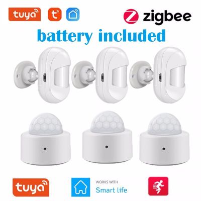 「Enjoy electronic」 Tuya Zigbee PIR Motion Sensor Smart Human Body Sensor Body Movement Passive Infrared Smart Home For ZigBee Gateway Smart Life