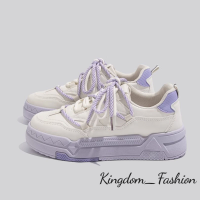 Kingdom_Fashion ยอดนิยม รองเท้าผู้หญิง รองเท้าผ้าใบ รองเท้าสุขภาพ รองเท้าแฟชั่น FBX2390VTA 37Z230914