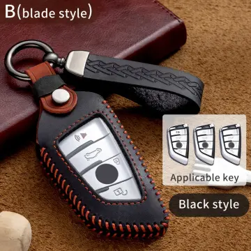 Leather Key Fob Cover for BMW - Rambling Merchant