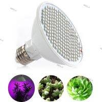 Full Spectrum LED Grow Light Hydroponics Lighting 12W E27 LED 166 Leds Red and 34 Leds Blue greenhouse Plant lamps 110V/220V W6TH