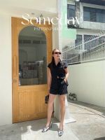 PATTERN.P SET002 : All Black Smart Set ชุดเซทขาสั้นสีดำสุดคูล ใส่ได้แบบ Everyday Looks ใส่สบายในช่วง Weekend