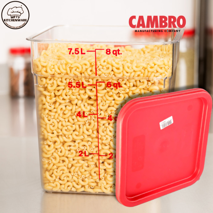 Camsquare Authentic Cambro Brand 7.5L 8Q With Cover | Lazada PH