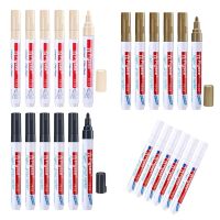 Flysea 6 Pcs Tile Pen Wall Grout Restorer Pen Repair Marker Grout Filler Pen For Restoring Tile Grout Wall Floor Bathrooms Flooring Accessories  Adhes