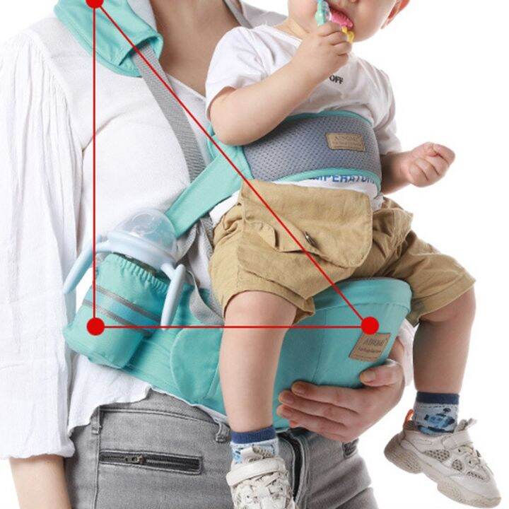 cod-ready-stock-ainomi-baby-sling-walkers-waist-stool-kangaroo-front-facing-newborn-hip-seat-infant-carrier-wrap-pouch-holder-hipseat-m6ph