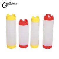 16/20/24oz Sauce Bottles Two-headed Squeeze Bottles Tomato Catchup Dispenser