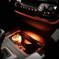 hot【DT】 Car Interior Ashtray Upgrade F30 F31 F32 F33 F34 F36 F80 3 4 Central Cup Holder Ambient Lamp