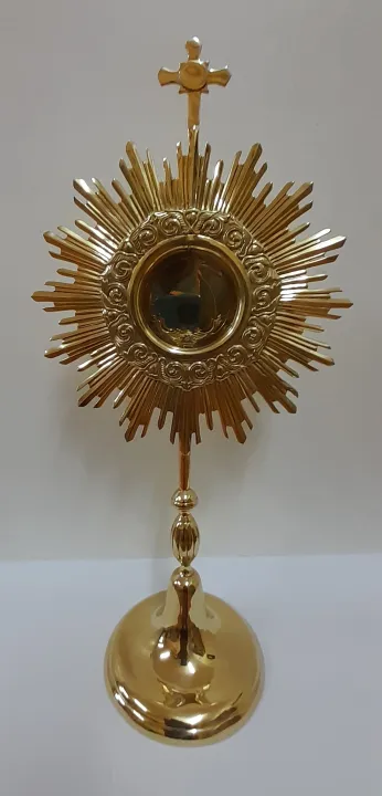 Monstrance Reliquary / Host 2 inches Holder - 19inches Height | Lazada PH