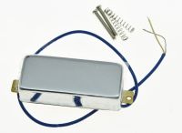 KAISH Chrome LP Closed Mini Humbucker Bridge Pickup Sealed Pickups for LP