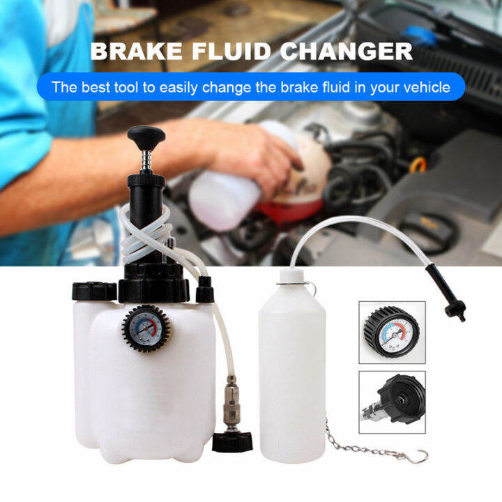 3 Liter Car Manual Brake Bleeder Fluid Oil Changer Hydraulic Clutch Oil
