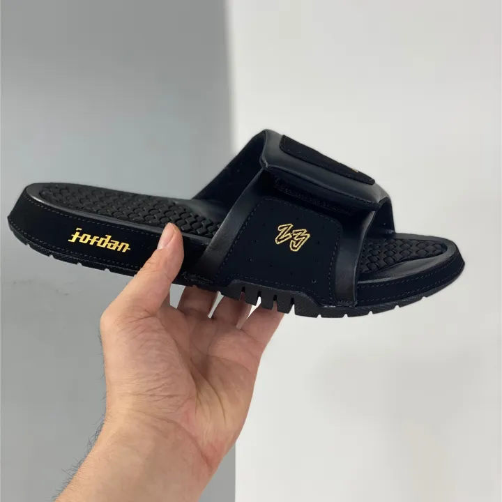 jordan hydro 2 premier black and gold