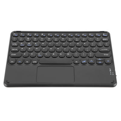 Portable Mini Wireless Tablet Keyboard with Touchpad Round Keycap Slim Wireless Keyboard for iPad Ultra-thin Keyboard