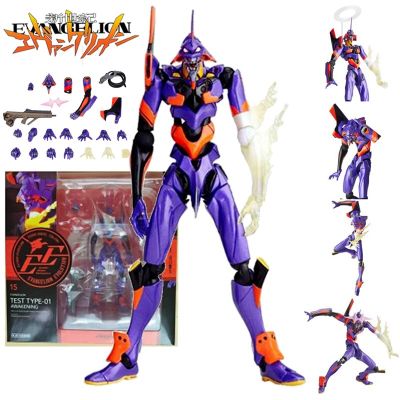 หุ่นอนิเมะนีออนเจเนซิส EVANGELION 14Cm ทำจาก PVC EVA-015เคลื่อนย้ายได้ของเล่นโมเดลตุ๊กตาของเล่นเด็ก