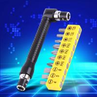 L-Shape 1/4 Inch Hex Socket Wrench Double Head with Various Screwdriver Bits Hand Tool ไขควงบิต ไขควงมือ เครื่องมือโรตารี่พร้อมดอกสว่าน