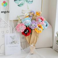 ANGCHI หัวเข็มขัดผ้าม่านเครื่องประดับผม Cinnamoroll ของตกแต่งบ้านตุ๊กตาดอกไม้สายรัดตุ๊กตาที่มีลำต้นงอได้ Kuromi อุปกรณ์เสริมหัวเข็มขัดผ้าม่านของเล่นตุ๊กตาตุ๊กตาของเล่นที่มีดอกแดดของเล่นตุ๊กตาม่านลายดอกไม้ของเล่นของฉัน