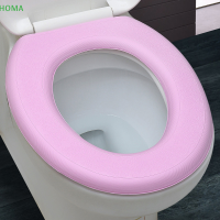 ?【Lowest price】HOMA Waterf Soft toilet Seat COVER ห้องน้ำล้างทำความสะอาดได้ closestool MAT Pad O-Shape