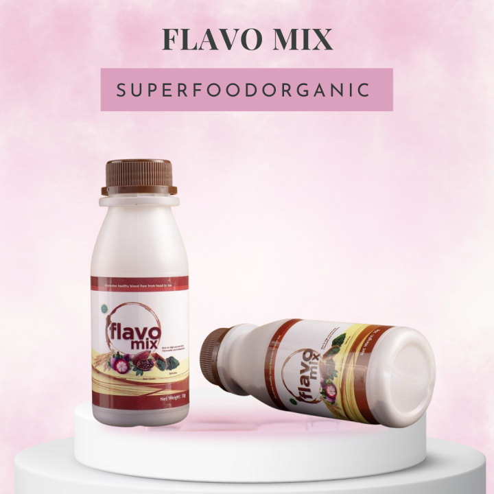 WITH FREEBIE FLAVO MIX SUPERFOOD ORGANIC Flavonoids and Antioxidants
