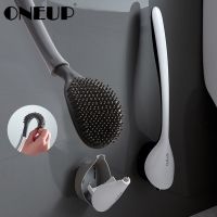 ONEUP Wall-Mounted Toilet Brush WC Cleaning Brush Long Handle Cleaning Brush Household Cleaning Tools Bathroom Accessories Set