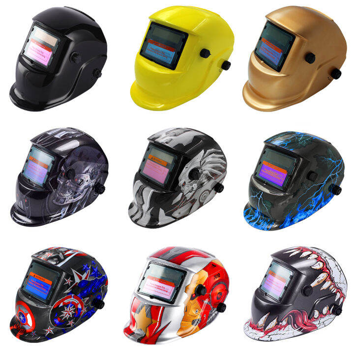 Welding Mask Helmet Welding Tools Auto Darkening Welders Solar Powered Auto Darkening Welding 7996