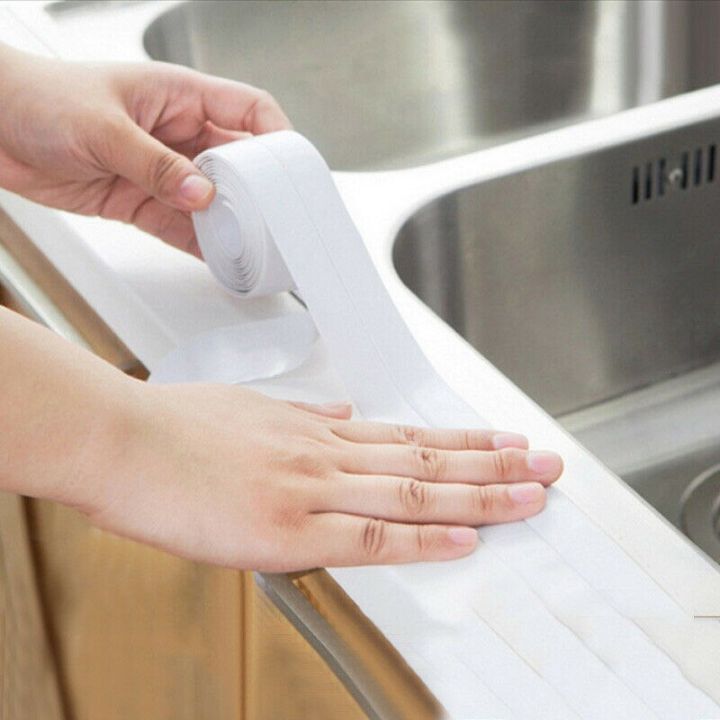 self-adhesive-kitchen-waterproof-mildew-proof-adhesive-tape-bathroom-toilet-wall-corner-line-sink-sealing-sticker-3-2m-x-22mm-adhesives-tape
