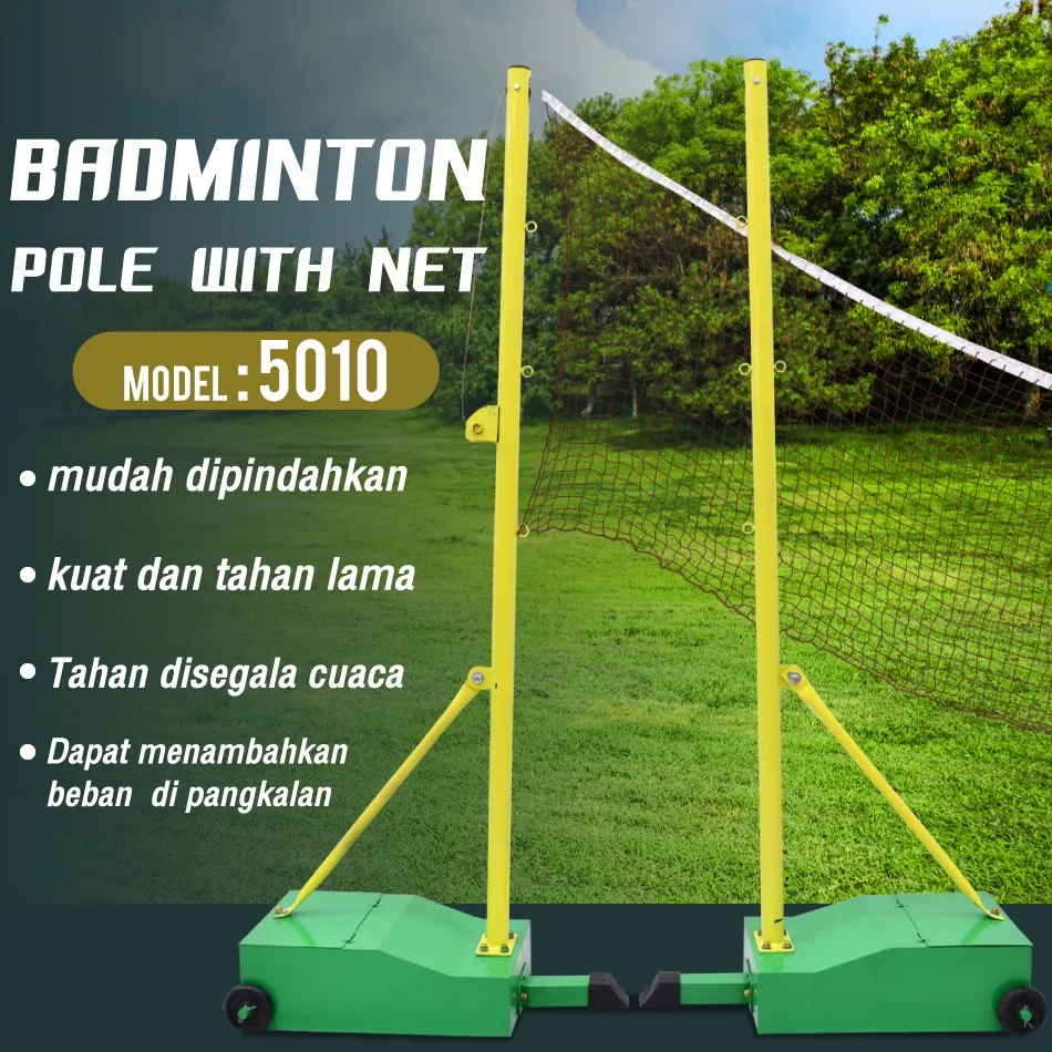 Badminton ketinggian tiang Badminton