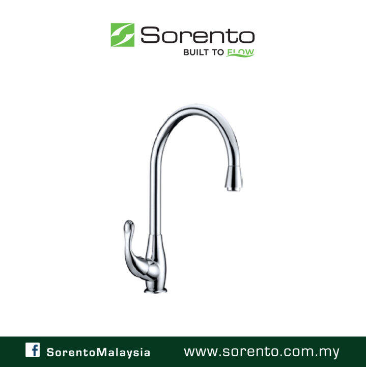 SORENTO SRTWT22KT Pillar Mounted Kitchen Mixer Tap/ Water Tap/ Kitchen