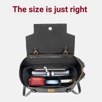 【soft and light】Bag organizer insert fit for Ce line belt in bag organiser compartment storage multi pocket zipper bag