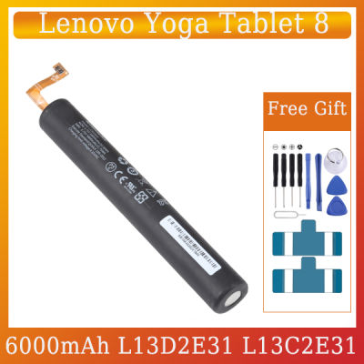 สำหรับเปลี่ยน L13D2E31 Lenovo Yoga Tablet 8 6000มิลลิแอมป์ L13C2E31